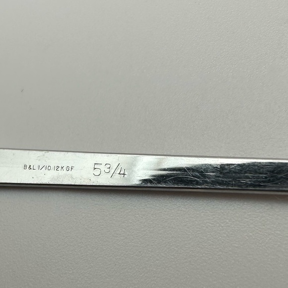 Vintage B&L 12K GF Rhinestone Cat-Eye Sunglasses - Picture 12 of 16